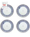 Vista Alegre Transatlantica Charger Plates (set Of 4) With $60 Credit In Multi