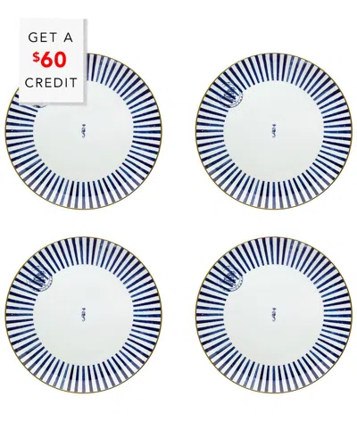 Vista Alegre Transatlantica Charger Plates (set Of 4) With $60 Credit In Multi