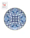 Vista Alegre Transatlantica Dessert Plates (set Of 4) With $18 Credit In Multi