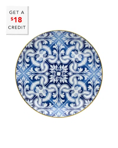 Vista Alegre Transatlantica Dessert Plates (set Of 4) With $18 Credit In Multi