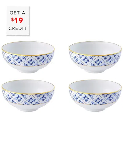 Vista Alegre Transatlantica Soup Bowls (set Of 4) With $19 Credit In Multi