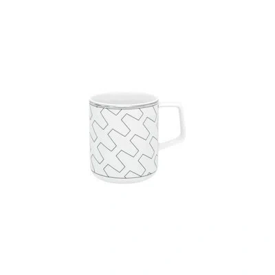 Vista Alegre Trasso Mug In White;grey