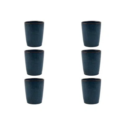 Vista Alegre Tumbler/cup 11 oz In Lapis Lazuli