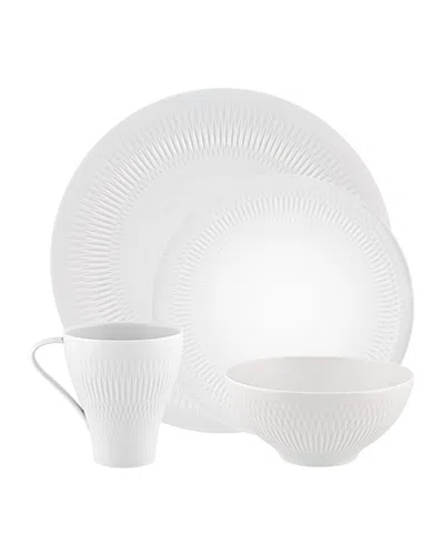 Vista Alegre Utopia 4-piece Place Setting In White