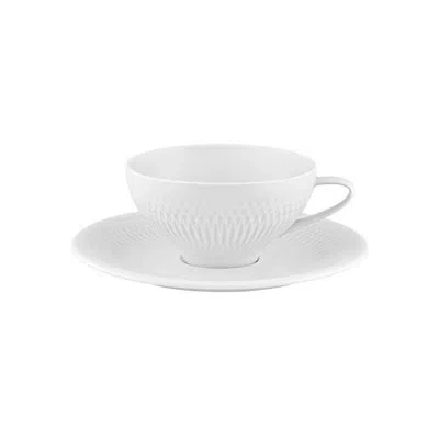 Vista Alegre Utopia Teacup & Saucer In White
