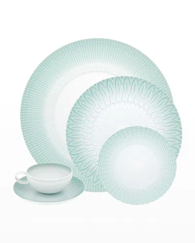 Vista Alegre Venezia 20-piece Dinnerware Set In Green