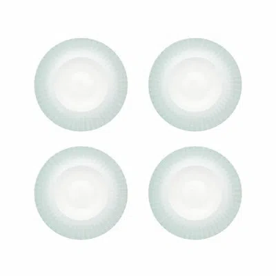 Vista Alegre Venezia Appetizer Plate In White;teal