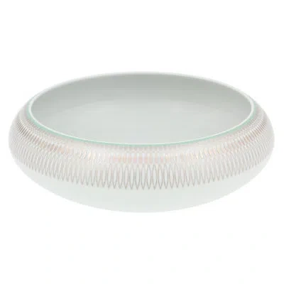 Vista Alegre Venezia Large 142.47 Fl Oz. Salad Bowl In White;pink