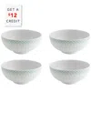 Vista Alegre Venezia Soup Bowls (set Of 4) With $12 Credit In Multi