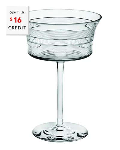 Vista Alegre Vinyl Martini Glass With $16 Credit In Clear