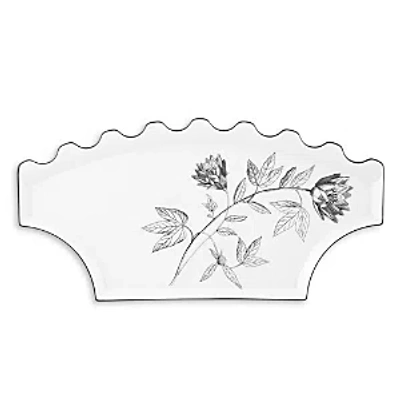 Vista Alegre Vista Allegre Herbariae By Christian Lacroix Rectangular Tray D In White