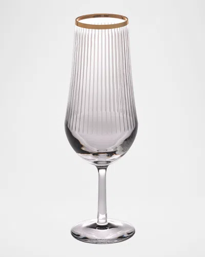 Vista Alegre Winter Garden Flute, 9 Oz. In Transparent
