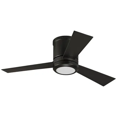 Visual Comfort & Co. 42" Visual Comfort Clarity Ii Bronze Led Hugger Fan With Remote