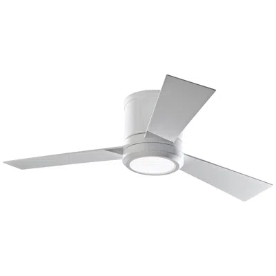 Visual Comfort & Co. 42" Visual Comfort Clarity Ii Matte White Led Hugger Fan With Remote