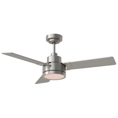 Visual Comfort & Co. 44" Visual Comfort Jovie Brushed Steel Led Wall Control Ceiling Fan
