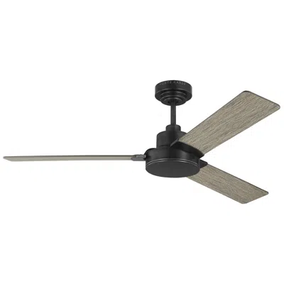 Visual Comfort & Co. 52" Jovie Aged Pewter Indoor/outdoor Ceiling Fan With Wall Control