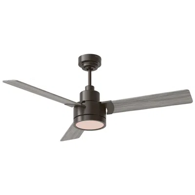 Visual Comfort & Co. 52" Jovie Aged Pewter Indoor/outdoor Led Wall Control Ceiling Fan