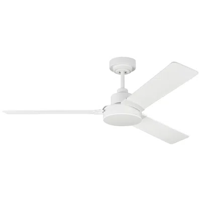 Visual Comfort & Co. 52" Jovie Matte White Indoor/outdoor Ceiling Fan With Wall Control