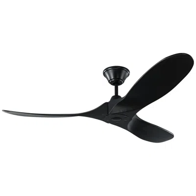 Visual Comfort & Co. 52" Visual Comfort Maverick Ii Black Damp Dc Fan With Remote
