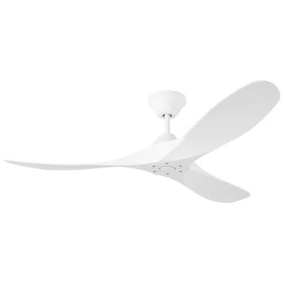 Visual Comfort & Co. 52" Visual Comfort Maverick Matte White Wet Rated Fan With Remote