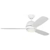 Visual Comfort & Co. 52" Visual Comfort Orbis Matte White Led Ceiling Fan