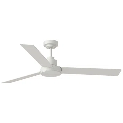 Visual Comfort & Co. 58" Visual Comfort Jovie Matte White Ceiling Fan With Remote Control