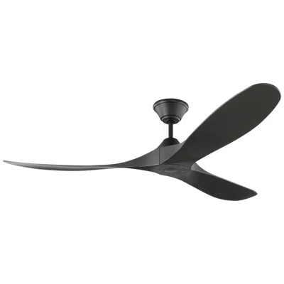 Visual Comfort & Co. 60" Visual Comfort Maverick Coastal Black Wet Rated Fan With Remote