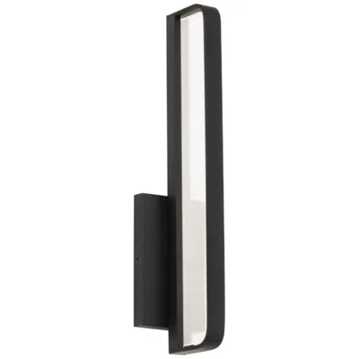 Visual Comfort & Co. Banda 13" High Matte Black Led Wall Sconce