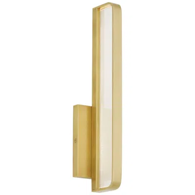 Visual Comfort & Co. Banda 13" High Natural Brass Led Wall Sconce