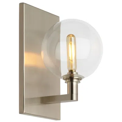 Visual Comfort & Co. Gambit 9" High Satin Nickel Wall Sconce