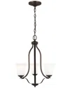 Visual Comfort & Co. Generation Lighting Collection Emmons 3-light Chandelier