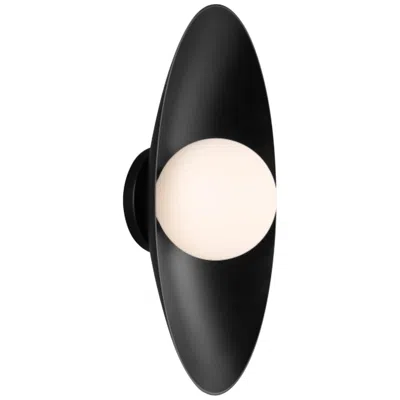 Visual Comfort & Co. Joni 16" High Matte Black Led Wall Sconce