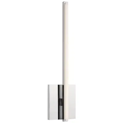 Visual Comfort & Co. Visual Comfort And Co. Kenway 17"h Chrome Led Wall Sconce