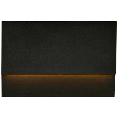 Visual Comfort & Co. Krysen 6" Wide Black 12v Led Outdoor Step Light