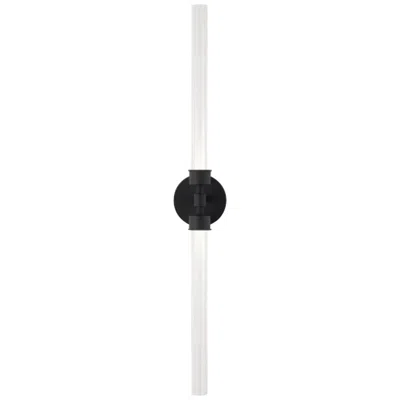 Visual Comfort & Co. Linger 32 1/4" High Nightshade Black 2-light Led Wall Sconce