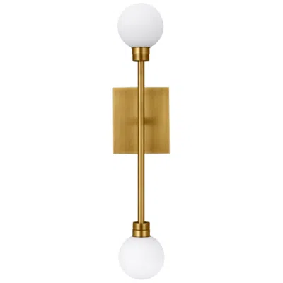Visual Comfort & Co. Mara 20 1/4" High Aged Brass 2-light Led Wall Sconce