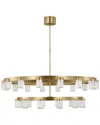 Visual Comfort & Co. Modern Collection Esfera Two Tier X-large Chandelier