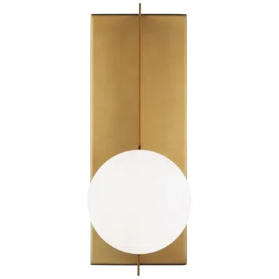 Visual Comfort & Co. Orbel 13" High Aged Brass Wall Sconce