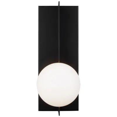 Visual Comfort & Co. Orbel 13" High Matte Black Led Wall Sconce