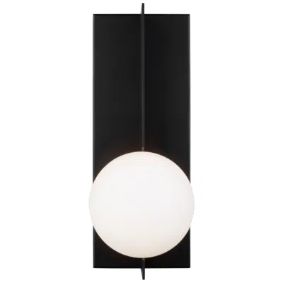 Visual Comfort & Co. Orbel 13" High Matte Black Wall Sconce