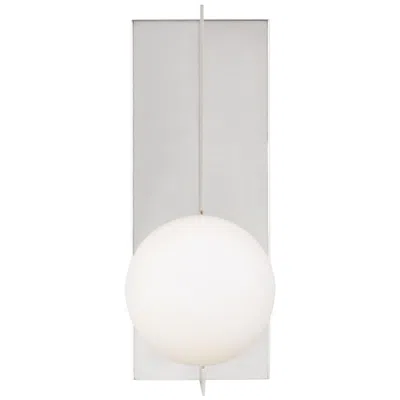 Visual Comfort & Co. Orbel 13" High Polished Nickel Led Wall Sconce