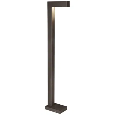 Visual Comfort & Co. Strut 42" High Black Led Landscape Bollard Light