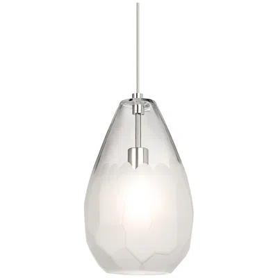 Visual Comfort & Co. Visual Comfort Briolette Grande 8 3/4" Frosted Glass Led Mini Pendant