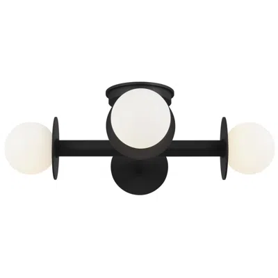 Visual Comfort & Co. Visual Comfort Nodes 18" Wide Black 4-light Ceiling Light