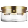 Visual Comfort & Co. Visual Comfort Studio Garrett 11 1/2" Burnished Brass Ceiling Light