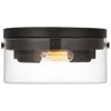 Visual Comfort & Co. Visual Comfort Studio Garrett Aged Iron Ceiling Light 2 E26 Medium T10 60w