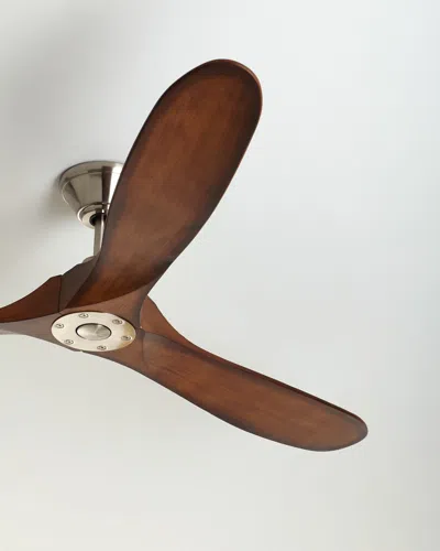 Visual Comfort Fans 60" Maverick Ceiling Fan In Red Koa