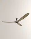 Visual Comfort Fans 88" Maverick Super Max Ceiling Fan In Aged Pewter