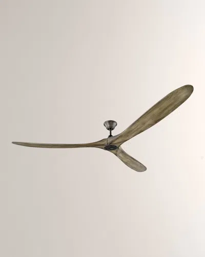 Visual Comfort Fans 88" Maverick Super Max Ceiling Fan In Aged Pewter