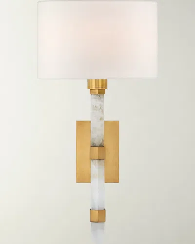 Visual Comfort Signature Adaline Small Tail Sconce By Suzanne Kasler In Antq Brass